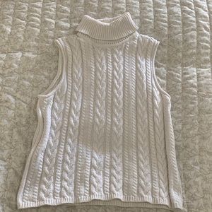Jeanne Pierre Knit Turtleneck Tank